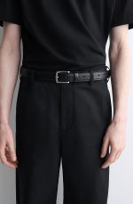 Cotton Wide-Leg Pants Black - Image 3