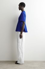 Cotton T-Shirt Blue - Image 2