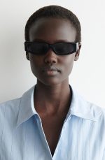 Pleated Shirt Blue - Image 3