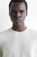 Knitted Short-Sleeve T-Shirt - Image 3