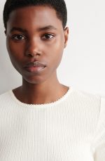 Knitted Regular T-Shirt - Image 3