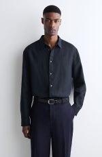 Linen Shirt Navy