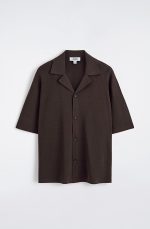Knitted Shirt Brown - Image 4