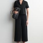 Wide-Leg Pants Black