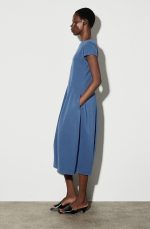 Knitted Dress Blue - Image 2
