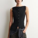 Slim Vest Black