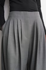 Wool Trousers Gray - Image 3