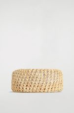 Raffia Beret Beige