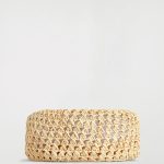 Raffia Beret Beige