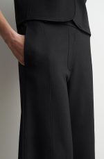Wide-Leg Pants Black - Image 3
