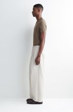 Round-Neck T-Shirt Brown - Image 2