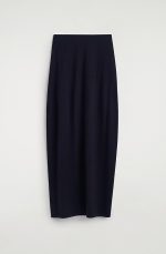 Wool Skirt Navy - Image 4