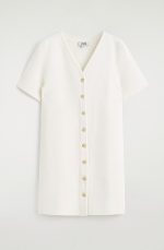 Dress White White - Image 4