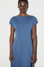 Knitted Dress Blue - Image 3