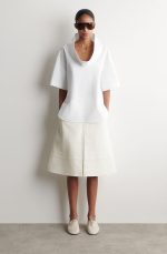 Mock-Neck Top White - Image 2