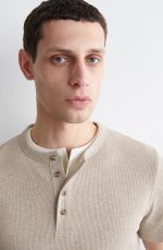 Slim T-Shirt Beige - Image 3