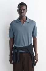 Linen Collared Polo