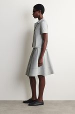 Cotton Skirt Gray - Image 2