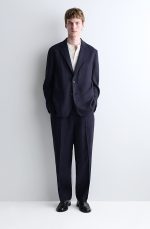Linen Single-Breasted Blazer - Image 2