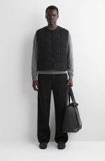 Wool Quilted Vest - Image 2