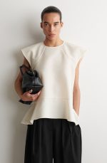 Round-Neck Top White