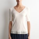 V-Neck T-Shirt White