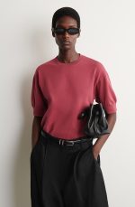 Knitted T-Shirt Pink