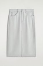 Silk Skirt Gray - Image 4