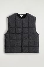 Wool Quilted Vest - Image 4