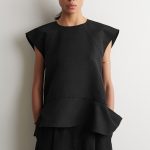 Round-Neck Top Black