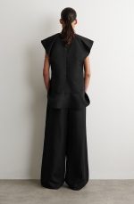 Round-Neck Top Black - Image 3