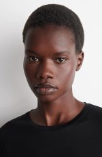 Silk Round-Neck T-Shirt Black - Image 3