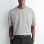 Round-Neck T-Shirt Gray