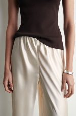 Wide-Leg Pants White - Image 3