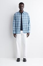 Cotton Shirt Blue - Image 2