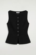 Slim Vest Black - Image 4