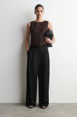 Slim Vest Brown - Image 2