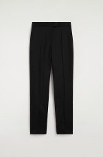Straight Trousers Black - Image 4