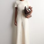 Denim Wide-Leg Pants