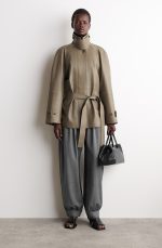 Wool Trousers Gray