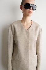 Linen Regular Blazer - Image 3