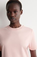 Round-Neck T-Shirt Pink - Image 3