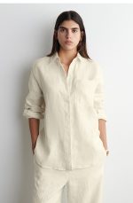 Linen Long-Sleeve Shirt