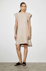 Round-Neck Regular Dress