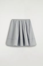 Cotton Skirt Gray - Image 4