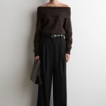Standard Fit Wool Off-shoulder Knitwear Arrival