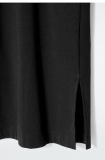 Round-Neck Dress Black - Image 4