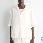 Linen Drawstring Pullover