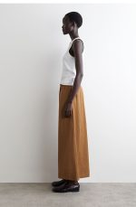 Wide-Leg Pants Brown