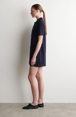 Knitted Skirt Navy